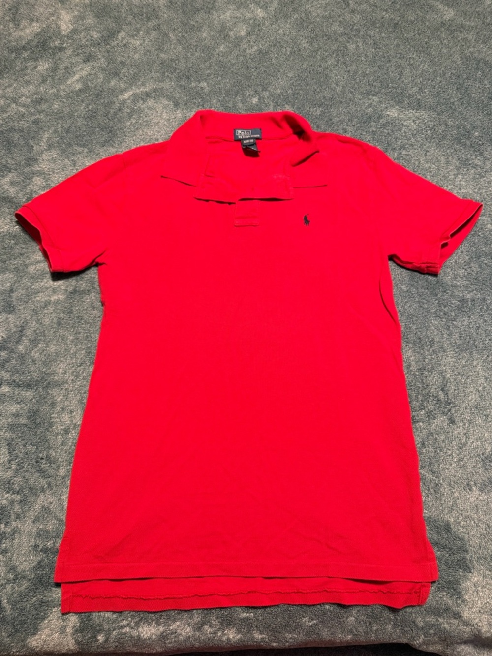 Polo by Ralph Lauren 100% Cotton Red Short-Sleeve Polo Shirt Boy's Size XL